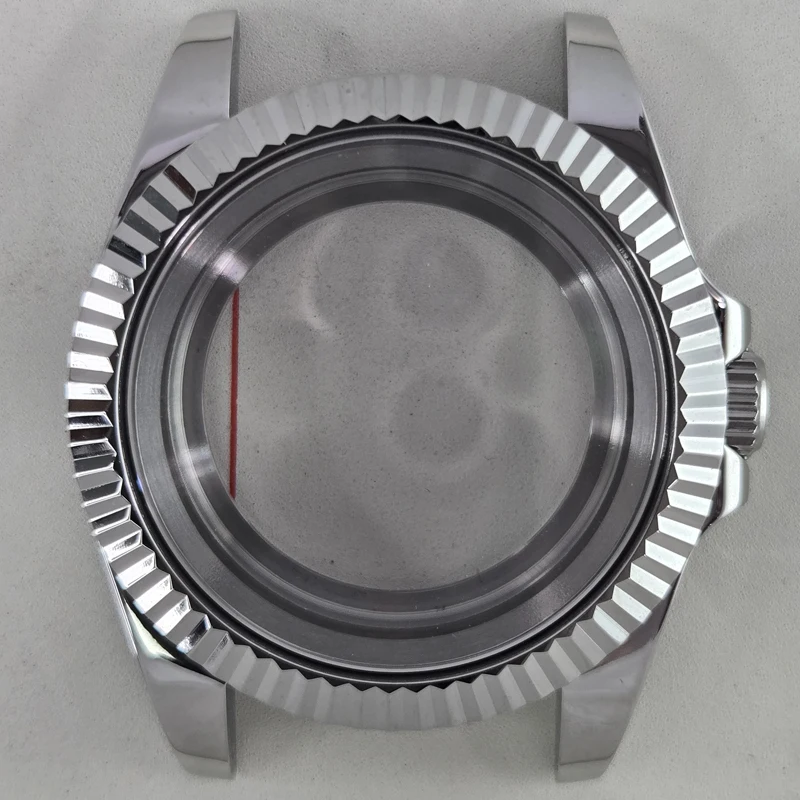 NEITON 36mm 39mm zilveren horlogekast saffierglas FitNH35 NH36 NH34 ETA2824 PT5000 beweging