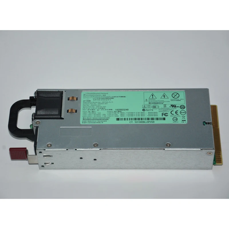 DL580 G6 G7 490594-001 438203-001 498152-001 HSTNS-PL11 Max 1200W Server Power Supply - view 5
