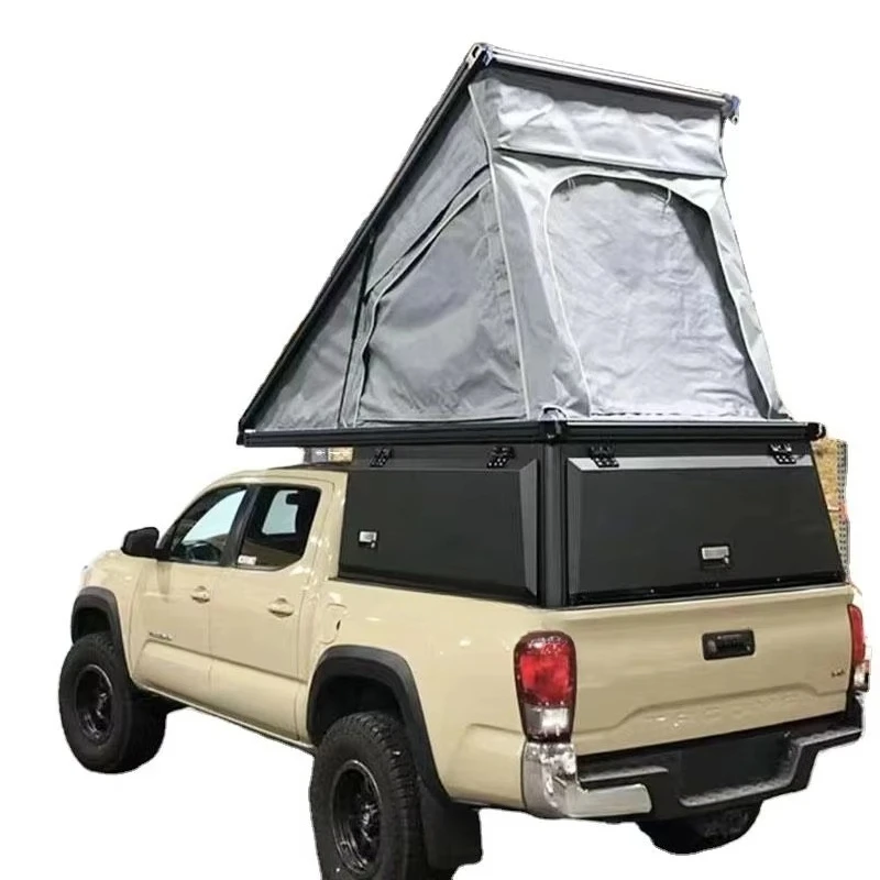

4X4 Waterproof 6Ft Steel Pickup Hardtop Topper Camper Truck Canopy For Toyota Tundra Tacoma