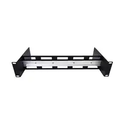 19 inch Rack Mount Din Rail Kit Depth Adjustable Rackmount Din Rail Chassis, Aluminum Rack Mount Bracket for 19โ Rack or Cabinet