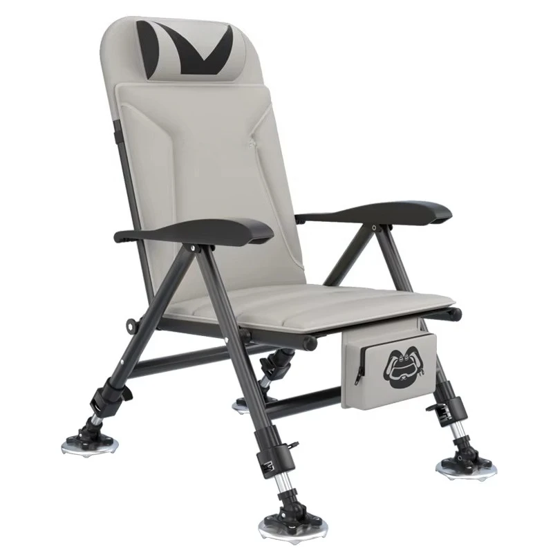 

All-terrain multifunctional reclining foldable fishing chair wholesale comfortable and durable