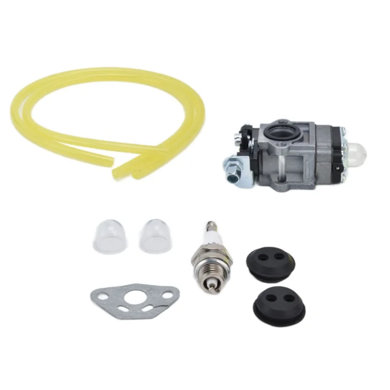 H119-6 42CC Carburetor Gasket Sparking Plug Kit Replacement For WT WYK-186 With Intake Hole