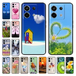 For Xiaomi Redmi Note 13 Pro 5G Case Note13 Pro 4G Soft Silicon Back Cover Phone Case For Redmi Note 13 Note13 Pro Plus Fundas
