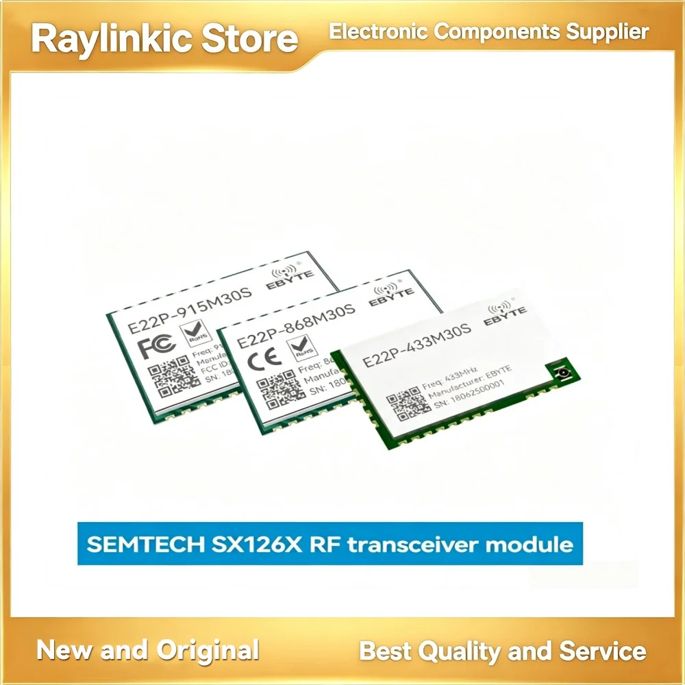 EBYTE E22P-868M30S E22P-868MBH-SC SX1262 Chip LoRa Wireless Module 433/868/915MHz LoRa Spread Spectrum Technology