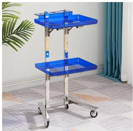 Popular Barber Tool Car, Multifunctional Barber Station Tool Cabinet, Drawer Barber Salon Rolling Trolley With Wheel