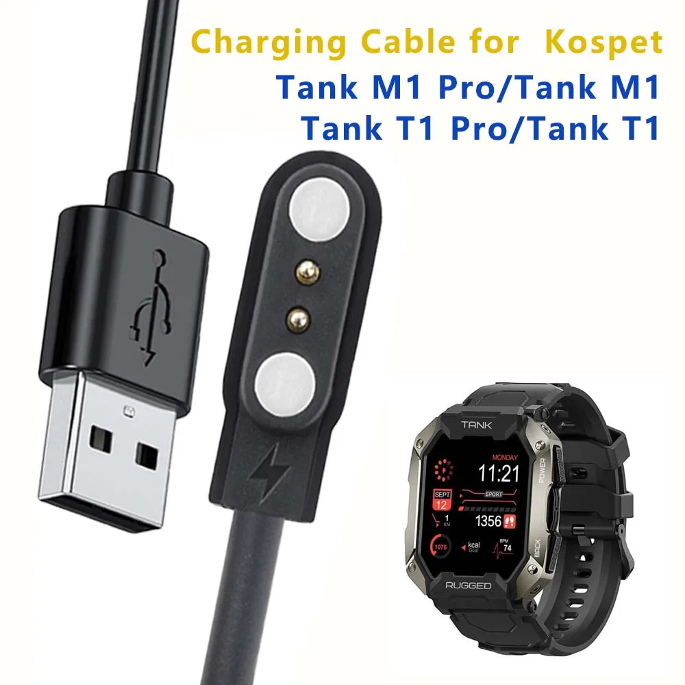 Cargador para KOSPET Tank M1/Tank M1 Pro/Tank T1/Magic 3/Magic 4/Rock, Cable de Carga USB Magnético de Repuesto