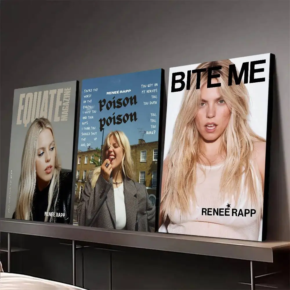 المغني رينيه راب ملصق طباعة لغرفة النوم غرفة المعيشة ديكور المنزل اللوحة جدار الفن HD L