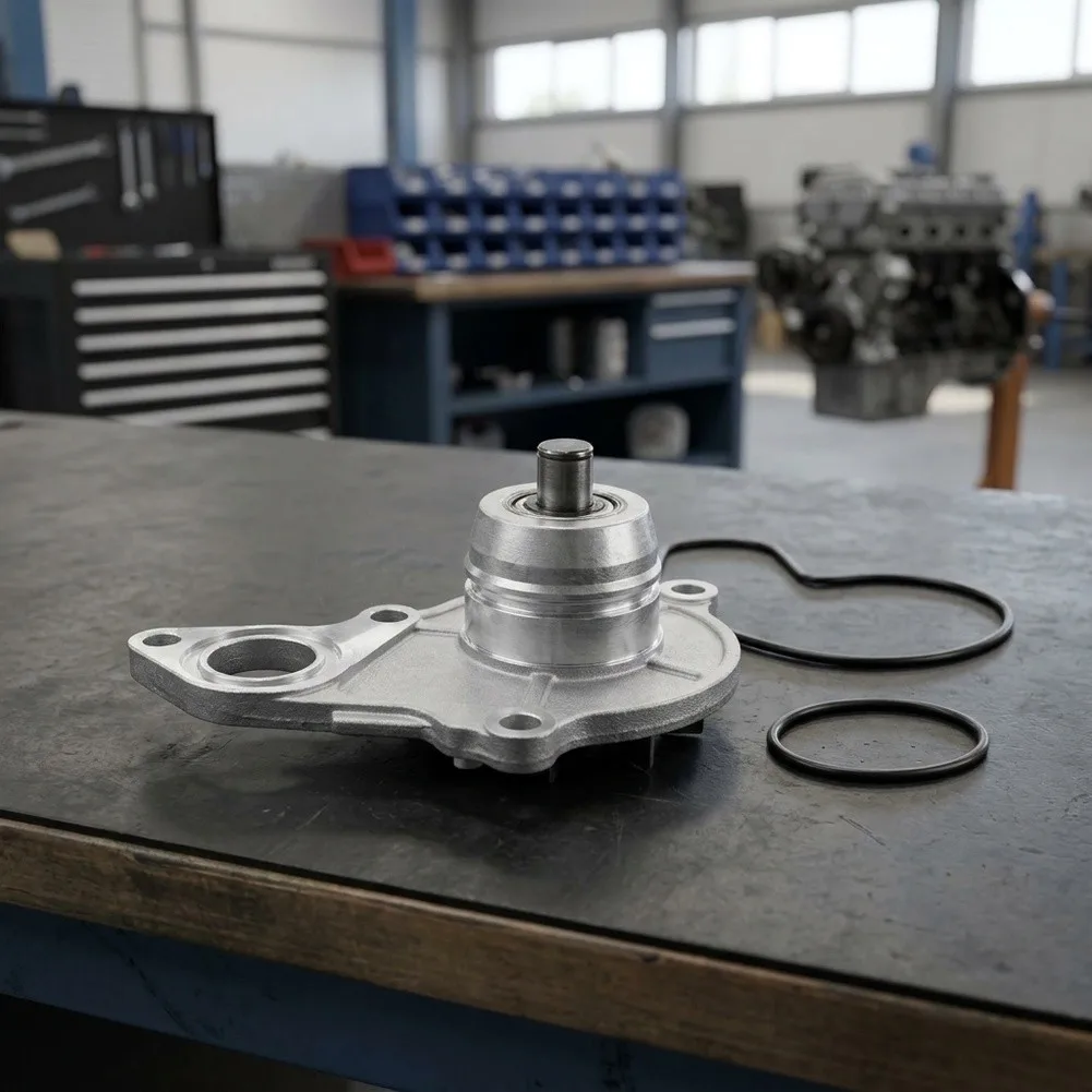 1740029F00 Metal Water Pump for Engine Cooling Systems Offering Resilience and Alignment with OEM Flow Specifications
