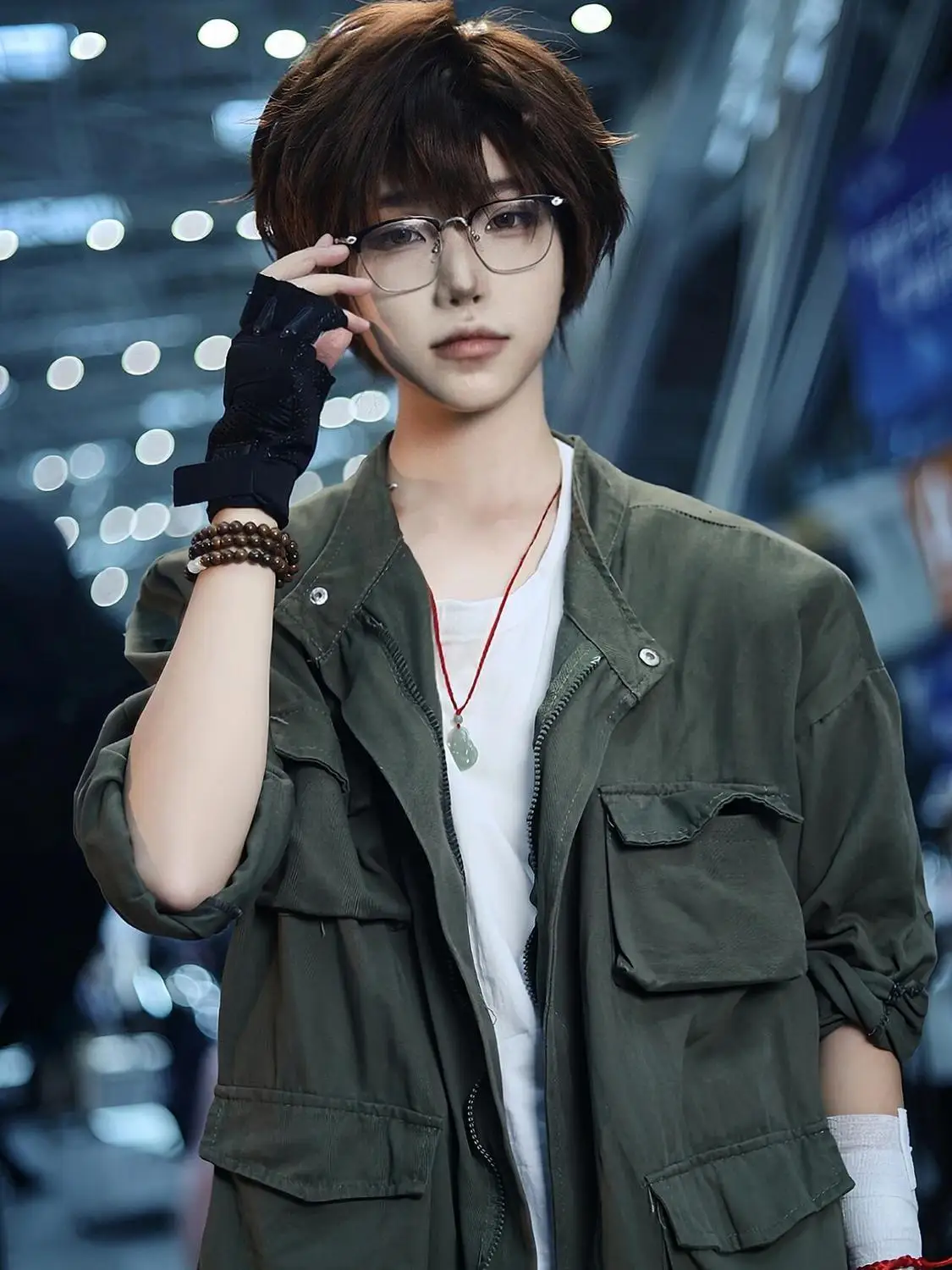 

Casual Workwear Jaet ex Street Sle Functional Faion ket Design Trendy Korean Version Spring Autumn Wear