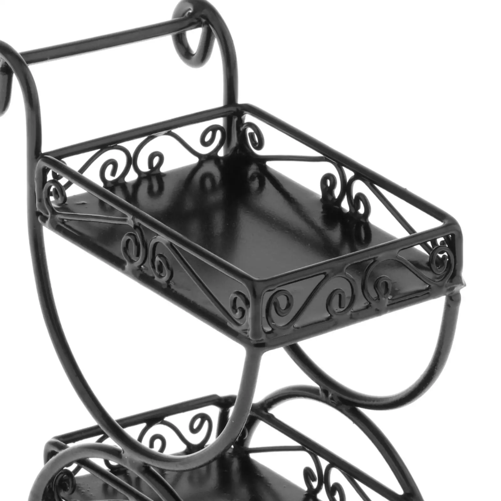 1/12 ドールハウス フラワーラック シーン ミニチュア ディスプレイシェルフ 家具 組み立て用