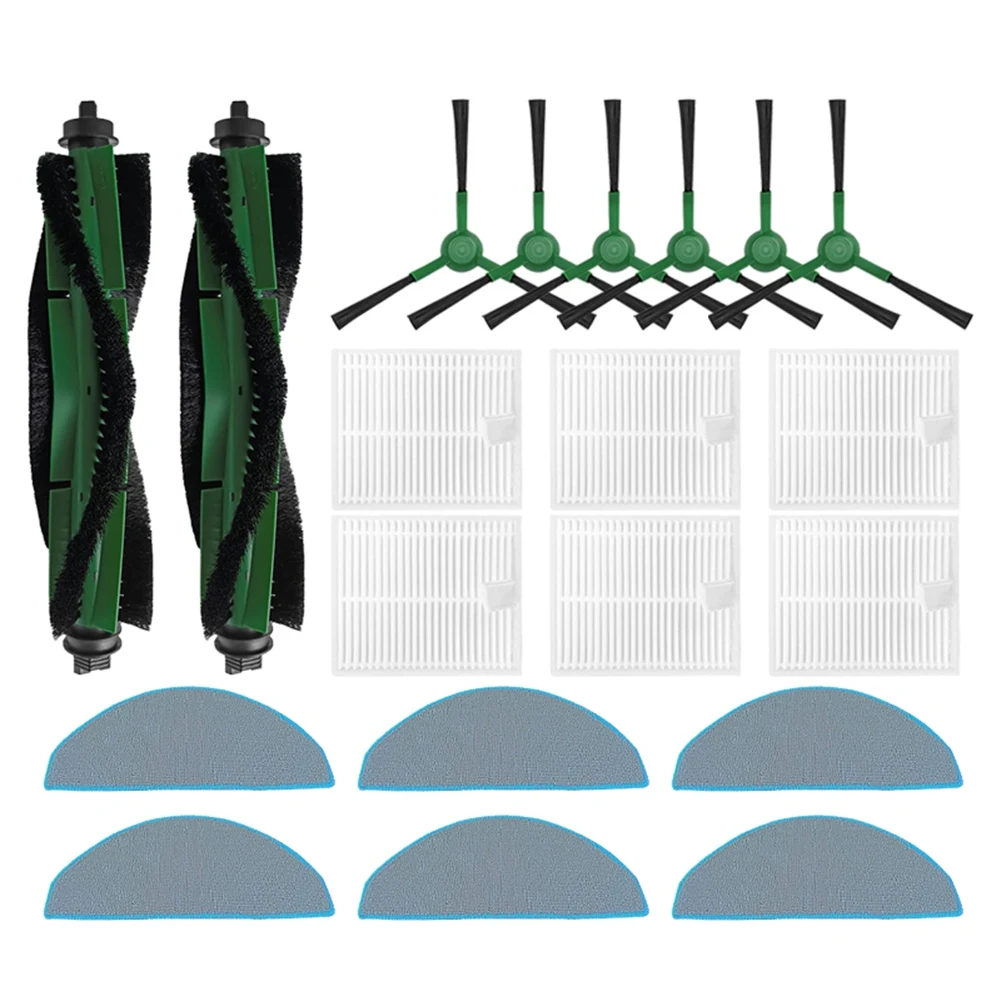 20 шт. основная боковая щетка HEPA-фильтр, швабра для Combo Essential/Essential Y0112, аксессуары для пылесоса