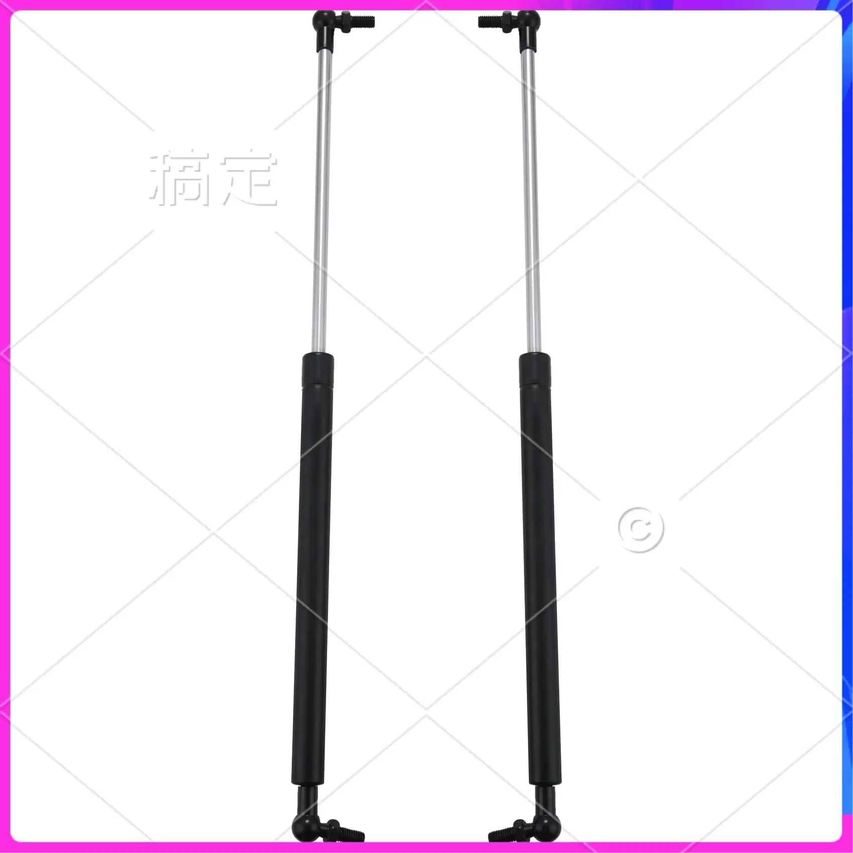 

NEW-2Pc Bonnet Hood Gas Struts Support For Toyota Land Cruiser Prado 120 Series 02-09 Durable Car Accessory