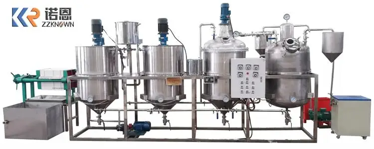 Cooking Oil Expeller Machine Mill Coconut Oil Press Machine Commercial Use Sunflower Soybean Oil Refining Machine Scale Edible