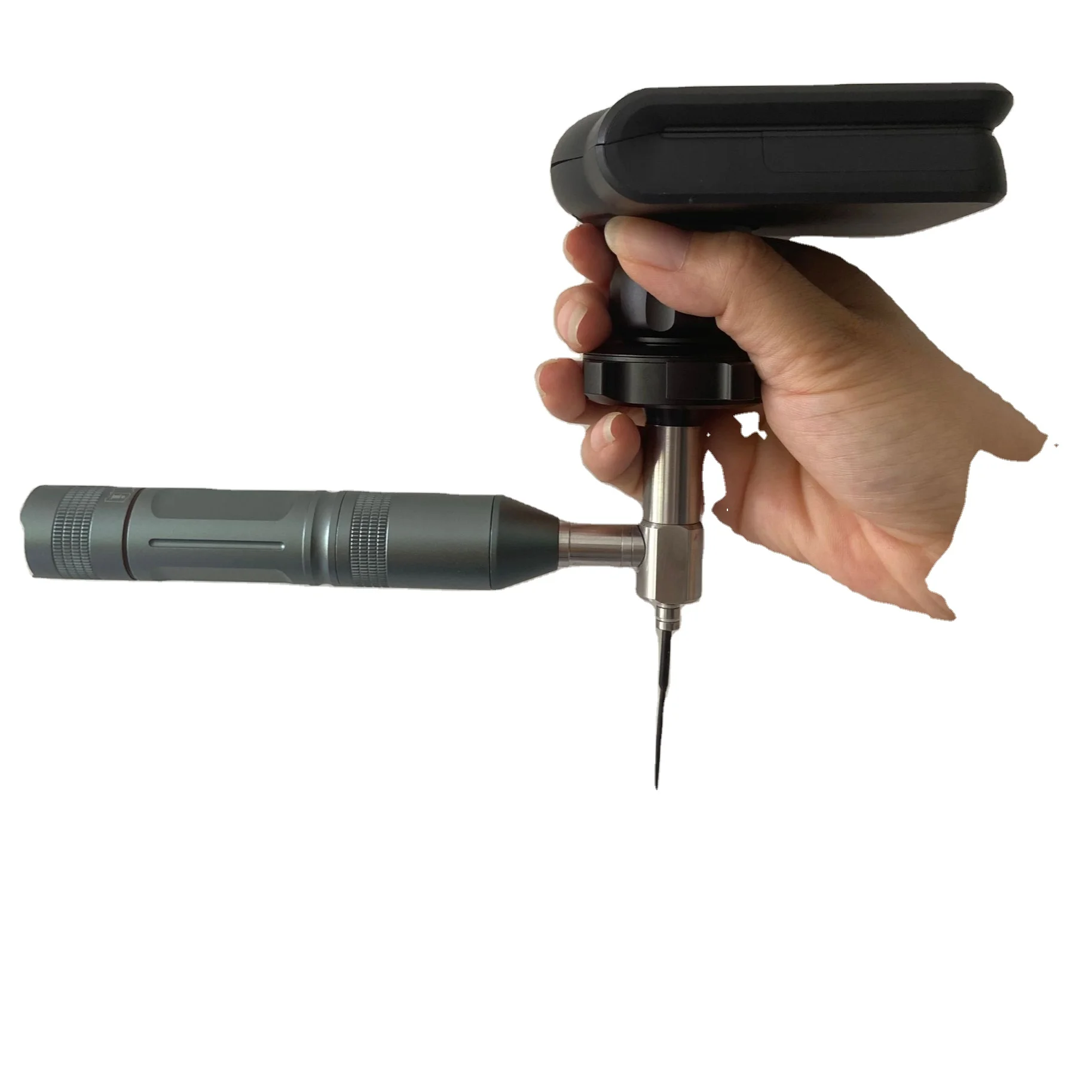 

0.8mm Flexible Optical Fiberscope 850mm Portable Handheld Fiber Optic Endoscope With Adjustable Led Light