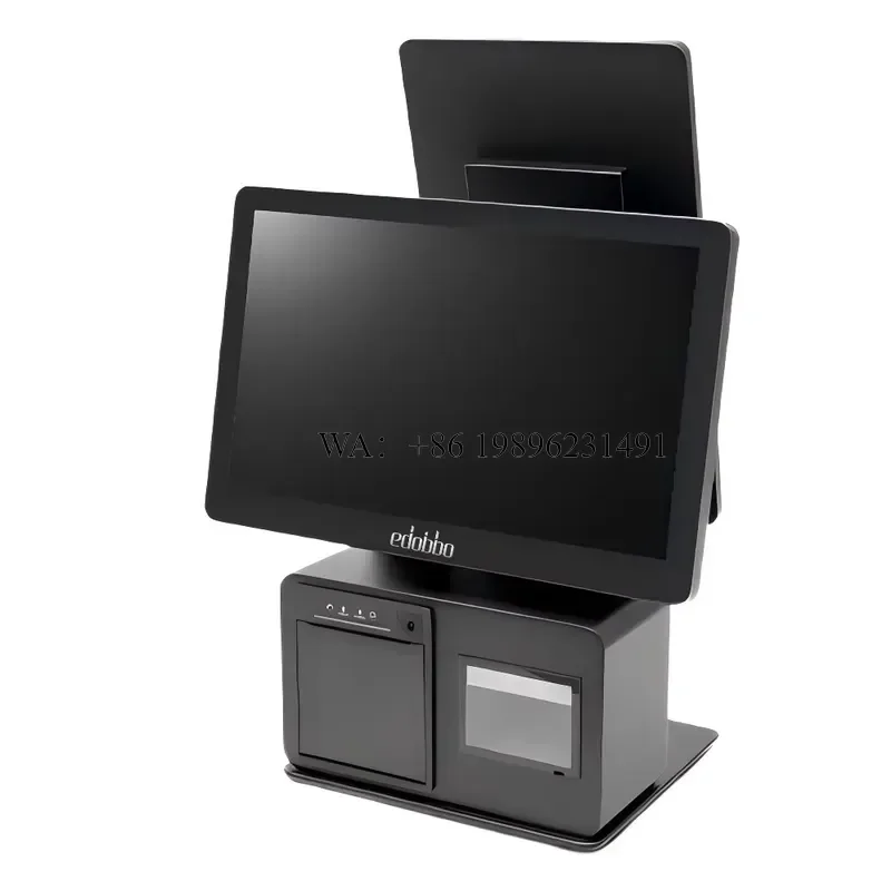 15/15.6 Inch HD Capacitive Touch Screen Windows POS System with Client for Retail and Commercial Use