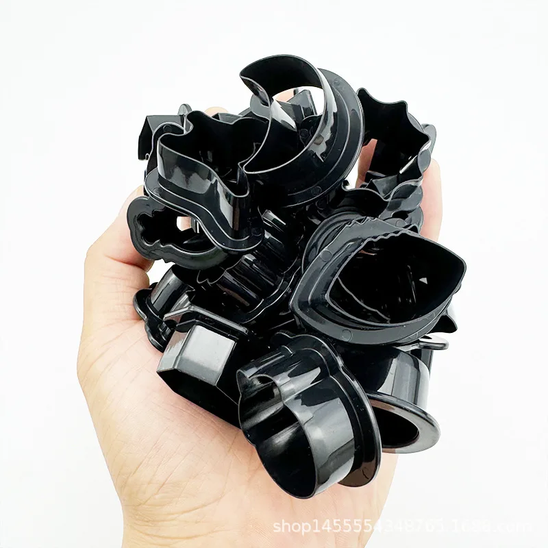 23pcs Mini Halloween Cookie Cutter Set Unique Shaped Small Plastic Baking Tools For Thanksgiving Valentine's Day