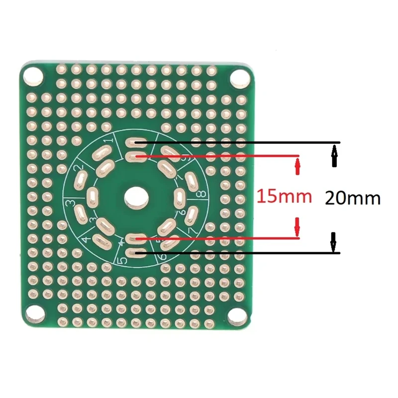 Universal Prototype PCB For 7 Pin/9 Pin Tube Amplifier Preamp Headphone for Valv