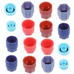Air Conditioning Repair Parts AC Valve Core Cap System Universal Service Car Refrigerant Charging Port Caps for Conditioner