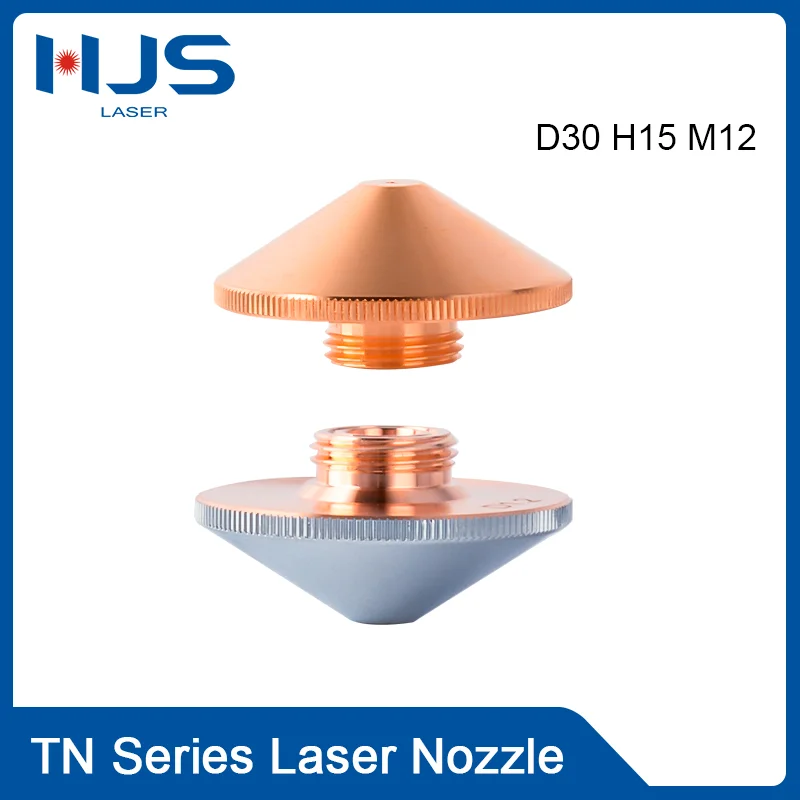 TONY D30 Laser Nozzles Single Double Chrome-plated Layers Copper Nozzle for Fiber Laser Cutting Head ConsumableS