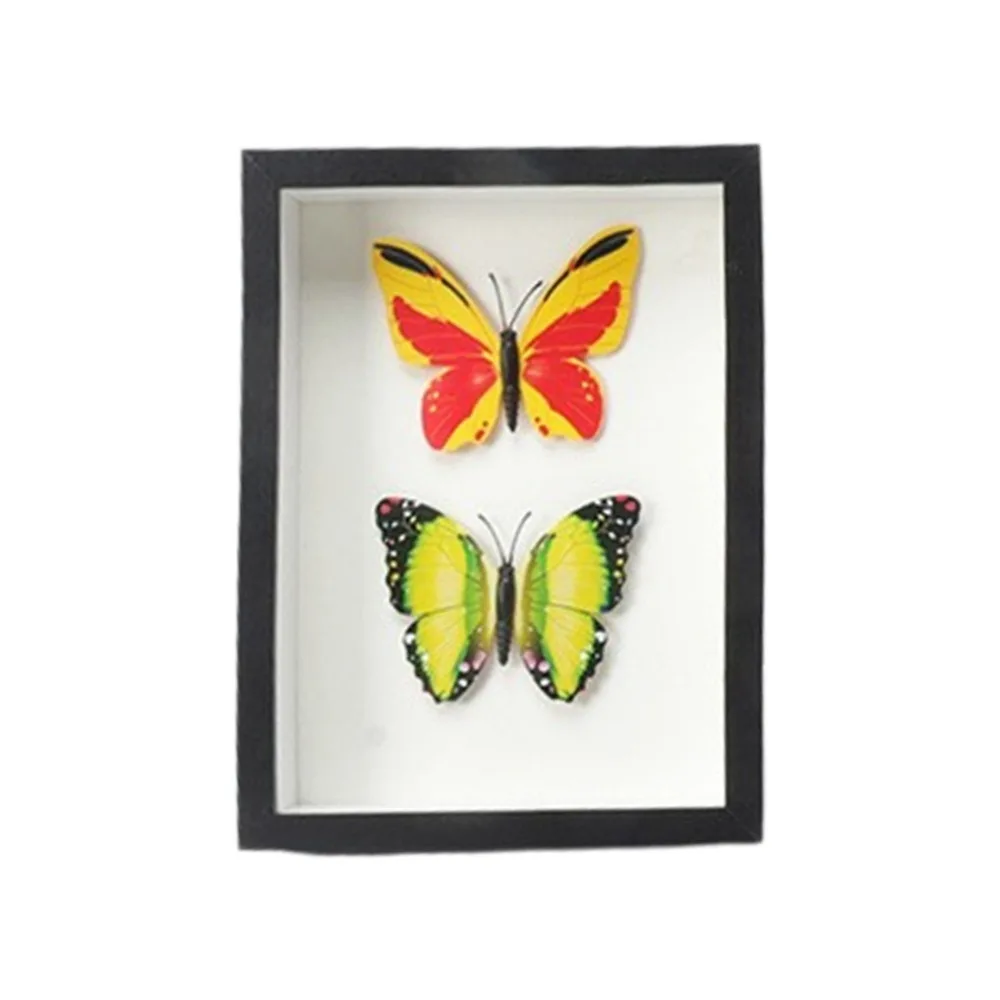 10 Inch Shadow Box Frame Density Board & Acrylic Dust Proof Clear Panel DIY Picture Frame HD Glass Tabletop Easel &Wall Hanger