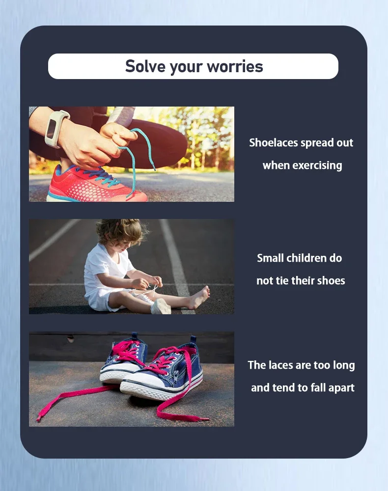 1Pair Round Elastic Laces No Tie Shoelaces Metal Capsule Buckle Shoelace Without Ties Sneakers Basketball Laces Shoe Accessories