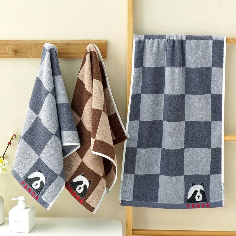 Large Size Cotton Towels for Household Use Soft Absorbent and Lint Resistant Hotel Bathing Adult Men and Women All Cotton Towels