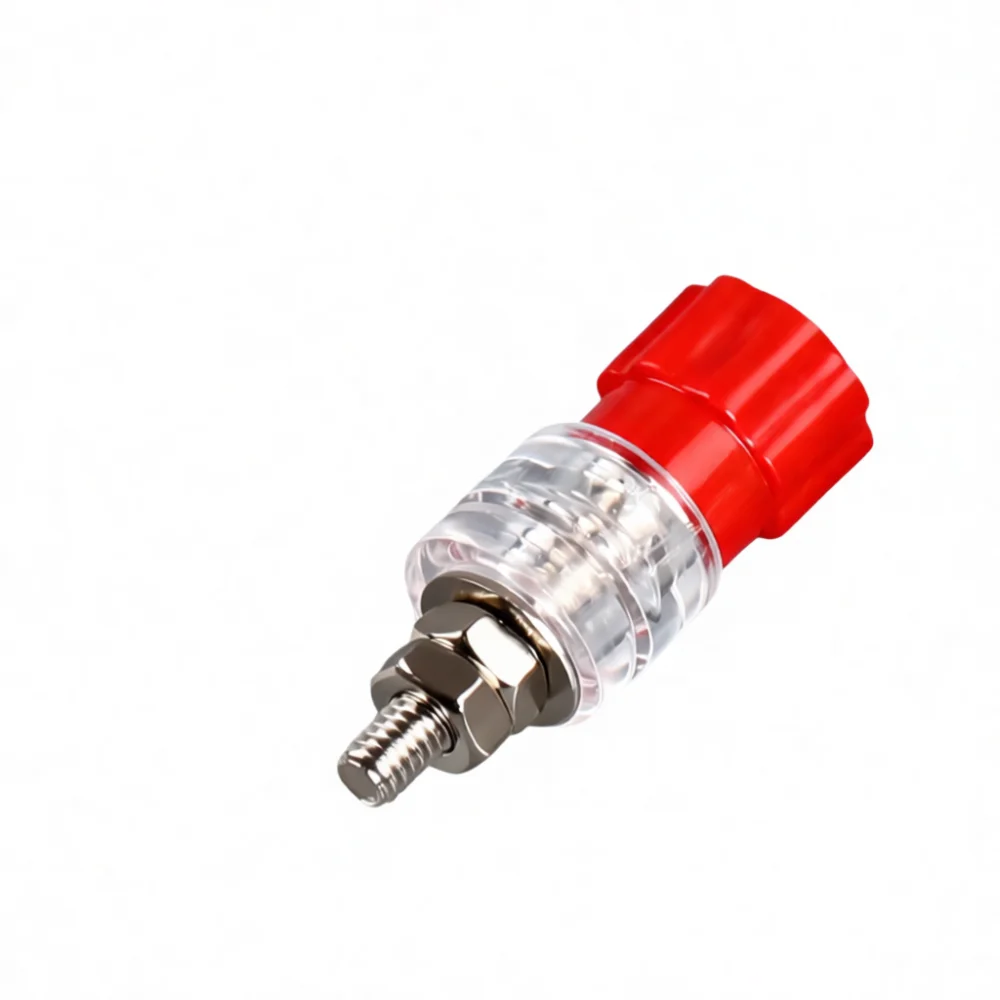 For CHKL Premium Pure Copper Binding Post Threaded Terminal Block High Current Inverter Equipment Wiring Accessory Parts