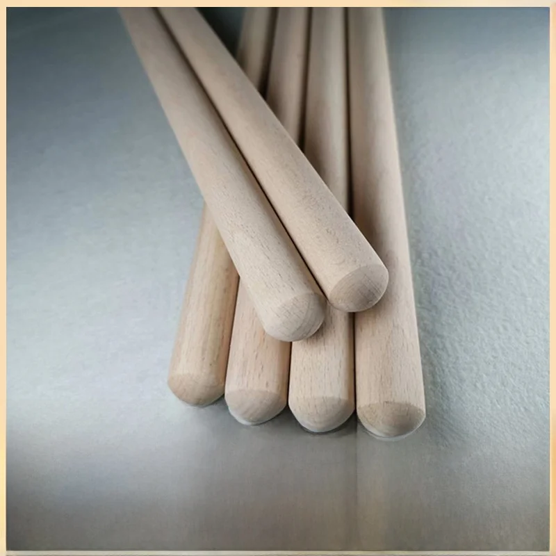 Barra de Madera Redonda Juglans para Yoga, Barra de Gimnasia de Madera Sólida, Equipo de Fitness, Barra de Madera Real, Herra...