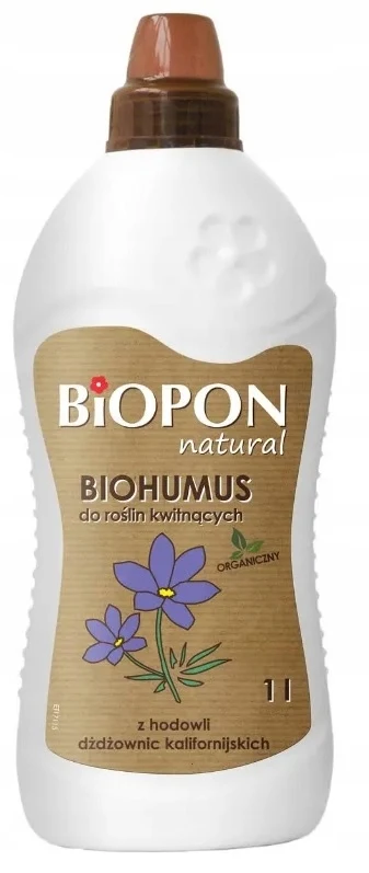 Fotografia 3: Fertilizante natural para florescimento de plantas biohúus 1 L