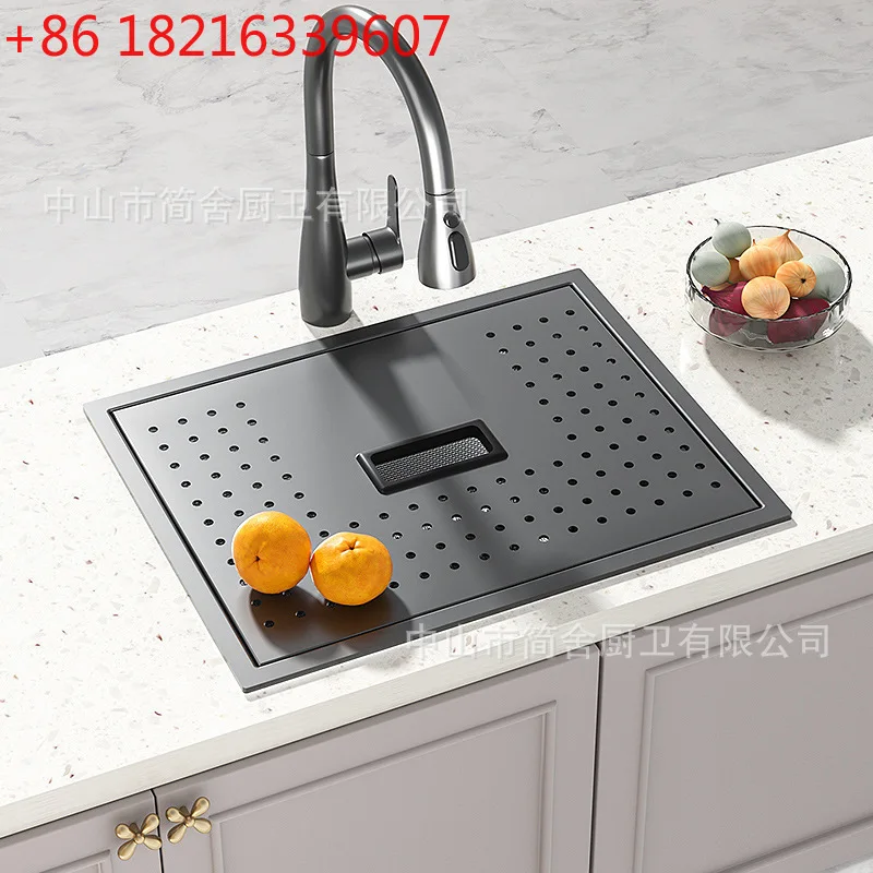 

Маленькая встраиваемая раковина из рифленого рисового керамогранита с крышкой, скрытая, ручной работы, одинарная, в западном стиле