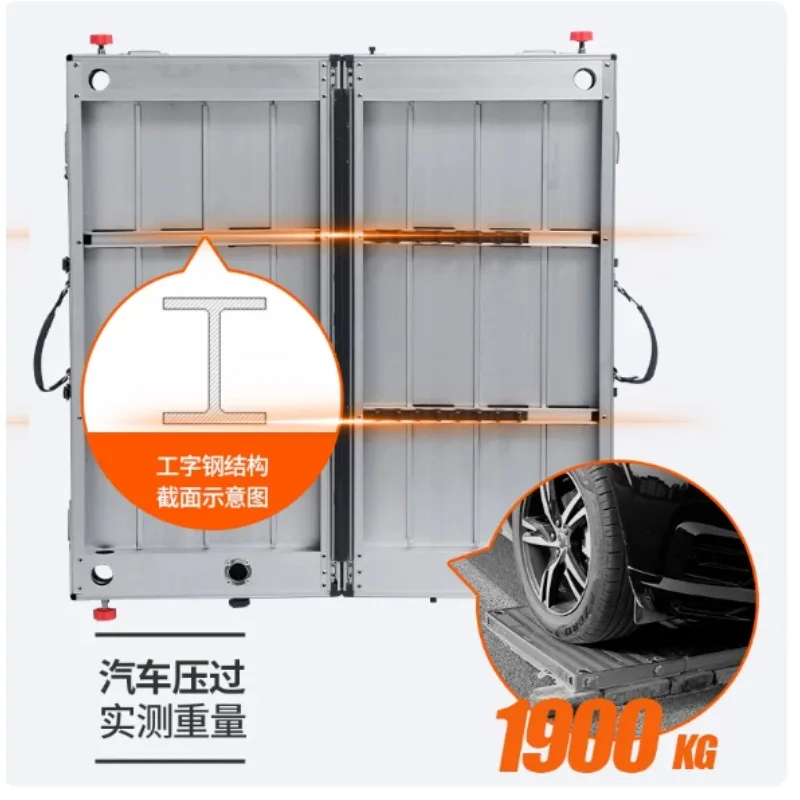 Ultra Light Aluminum Alloy Folding Fishing Table Thickened Deep Water Fishing Platform Stable Angling Accessory