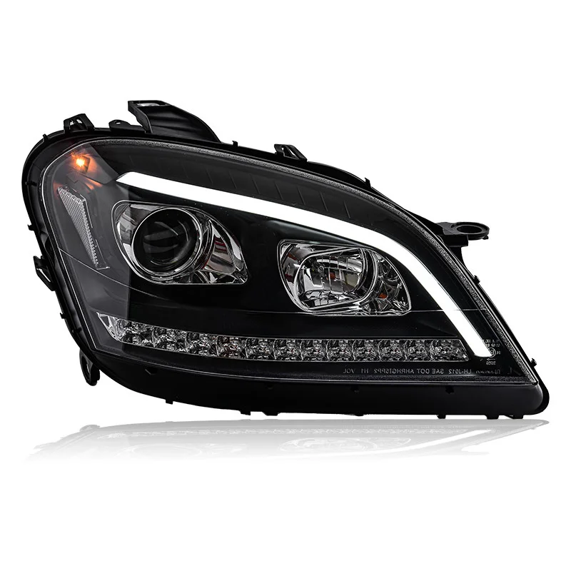 Headlight Assembly for Mercedes-benz W164 2005-2008 LED Daytime Running Light