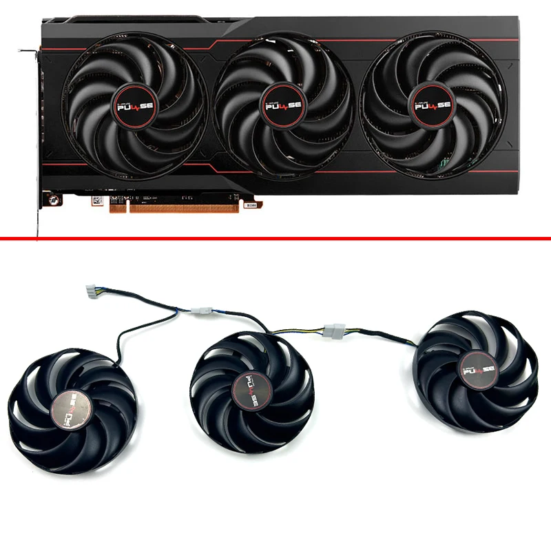 87MM Cooling Fan FDC10H12S9-D RX6800 6800XT For Sapphire RX 6800 XT PULSE Graphics Card Fan