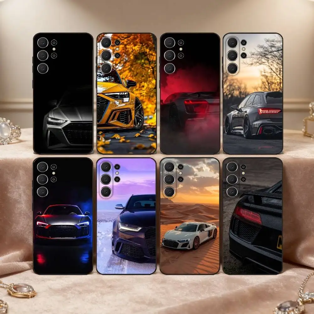 

Cool Sport Berline A-AudiS Phone Case For Samsung S26,S25,24,23,22,30,21,10,9,Ultra,Plus,Lite,Black Soft Case