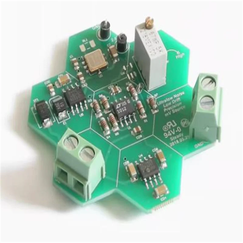 Ultra low noise MV source, with noise of about 600nv circuit board