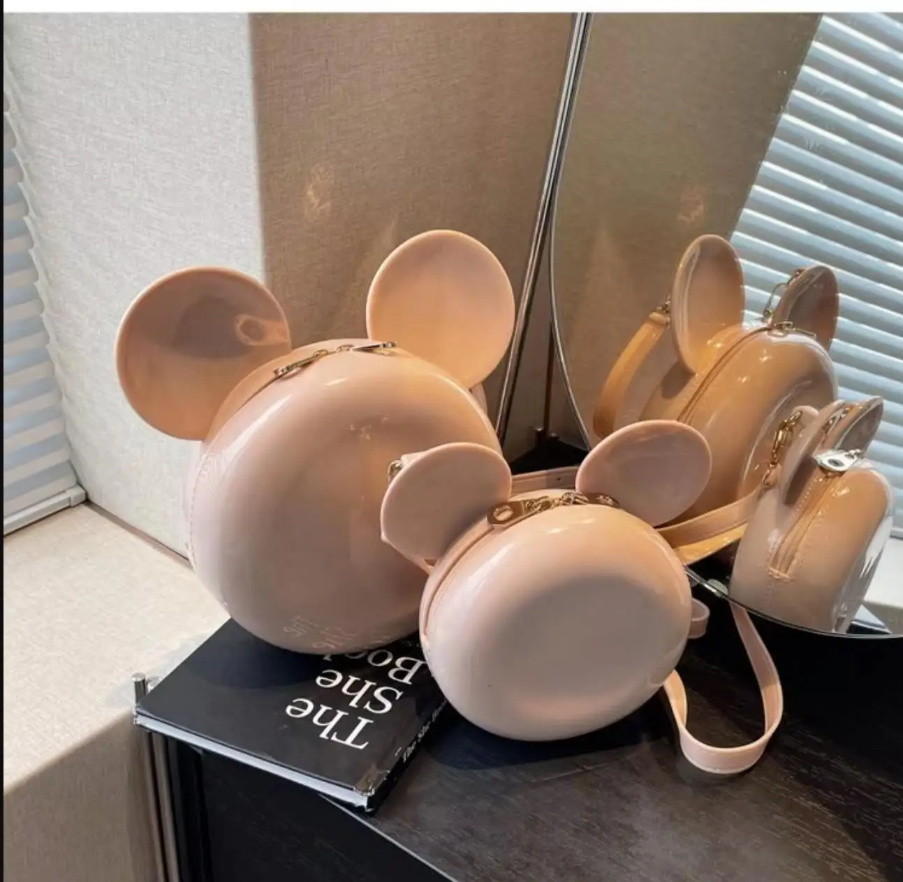 

Женская новая сумка-мессенджер с Минни Диснея, сумка через плечо с Микки Маусом