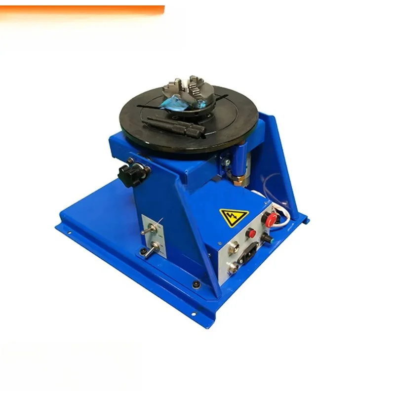 Acrros Supply 10kgs BRW-10 Small Welding Positioner Turntable 220V with Chuck 80mm