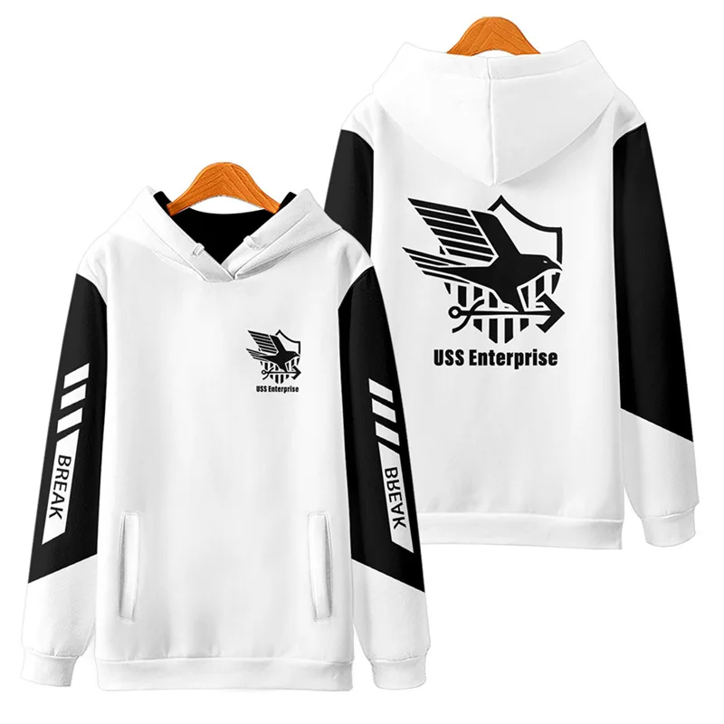 Anime Azur Lane Cosplay Hoodie Women Men Harajuku Sweatshirt Streetwear Hip Hop Pullover Hooded Jacket Male Tracksuit