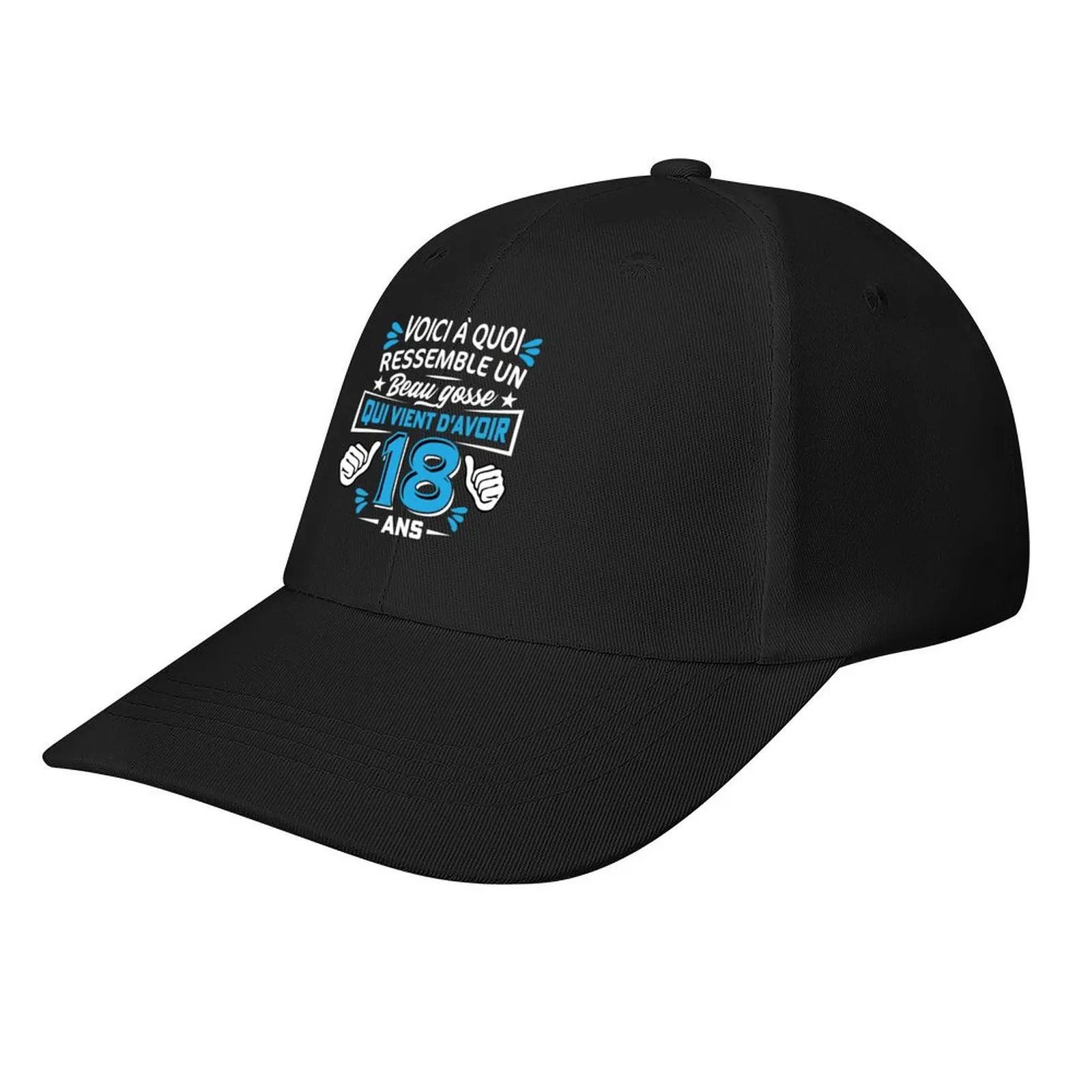 

Cadeau Anniversaire Beau Gosse 18 ans Humour Ado Garon BG Baseball Cap Rugby western Hat Hat Baseball Cap Men Golf Wear Women's
