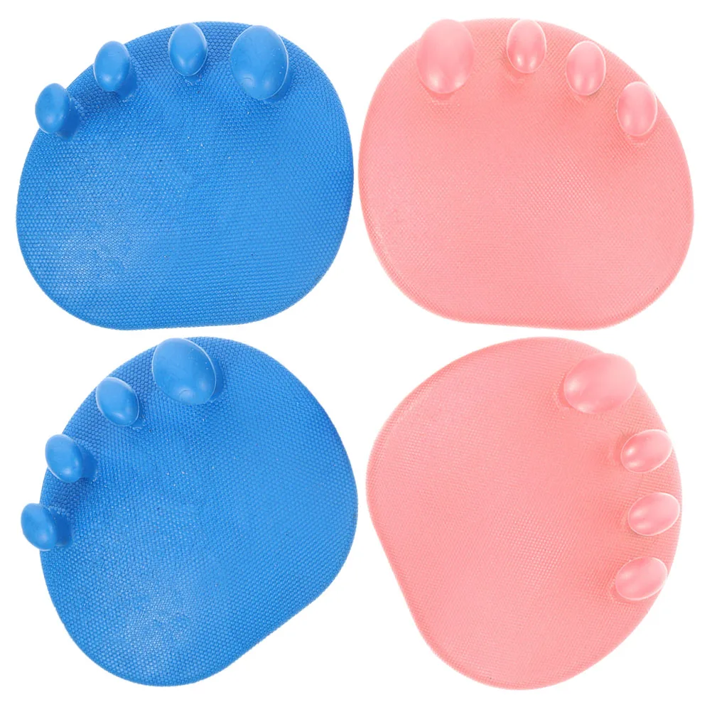 

2 Pairs Arch Trainer Toe Separator Reusable Tpe Splitter Straightener For Overlapping Toes Bunion Pain Relief Foot Care Tool