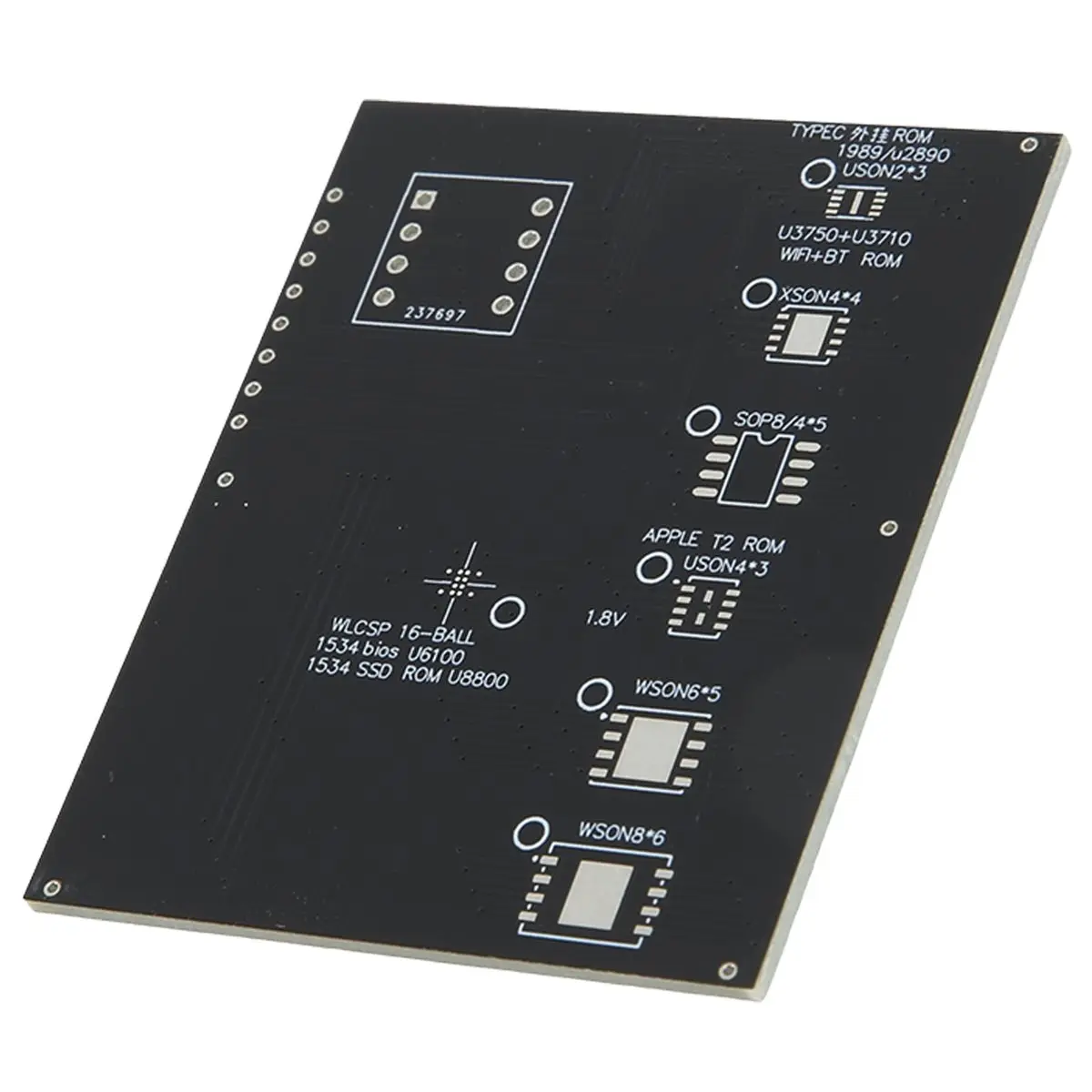 【~ New A88T】T2 Chip Read and Write Bios Socket for T2 Ssd Rom Typec Rom Holder
