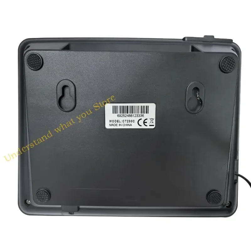 J60A Landline Telephone Corded Desktop Large Button Phone with Caller Display