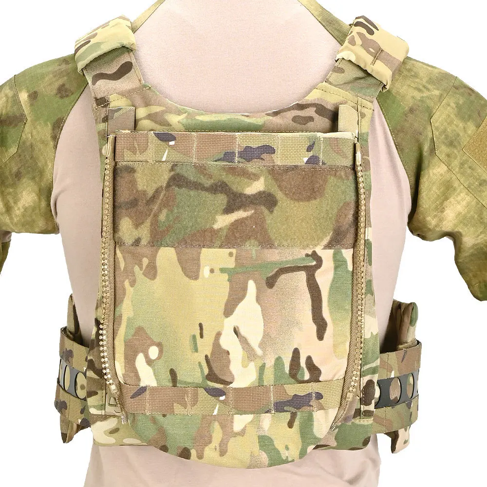 Airsoft V5 FCPC Tactical Vest Ferro Style MOLLE Plate Carrier Modular Setup Sub Drop Bag Hydration Water Back Panel Banger Pouch