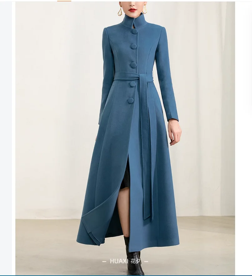 

Winter Thick Medium to Long Japanese Versatile High End Woolen Coat