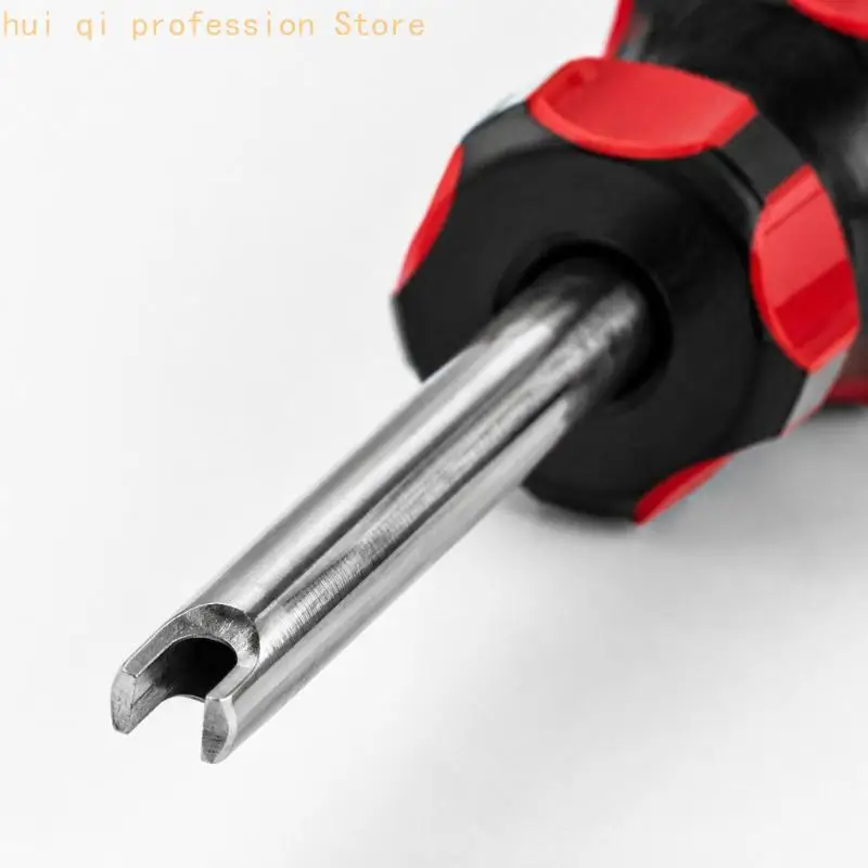 Tire Stem Service Set Combining Three Distinct Handheld Implements for Bikes H8WE