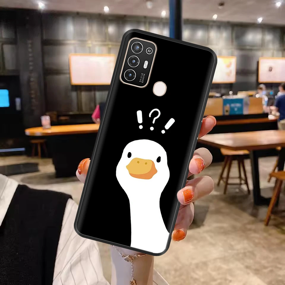 Para ZTE Blade A52 funda de silicona fundas de teléfono móvil para ZTE Blade A52 funda de 6,52 "funda de parachoques suave para ZTE Blade A52 A 52