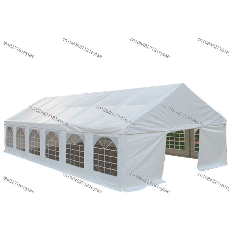 Upgraded Galvanized Heavy Duty PVC Party Tent Canopy Shelter with Removable Window Walls PVC Wedding Tent