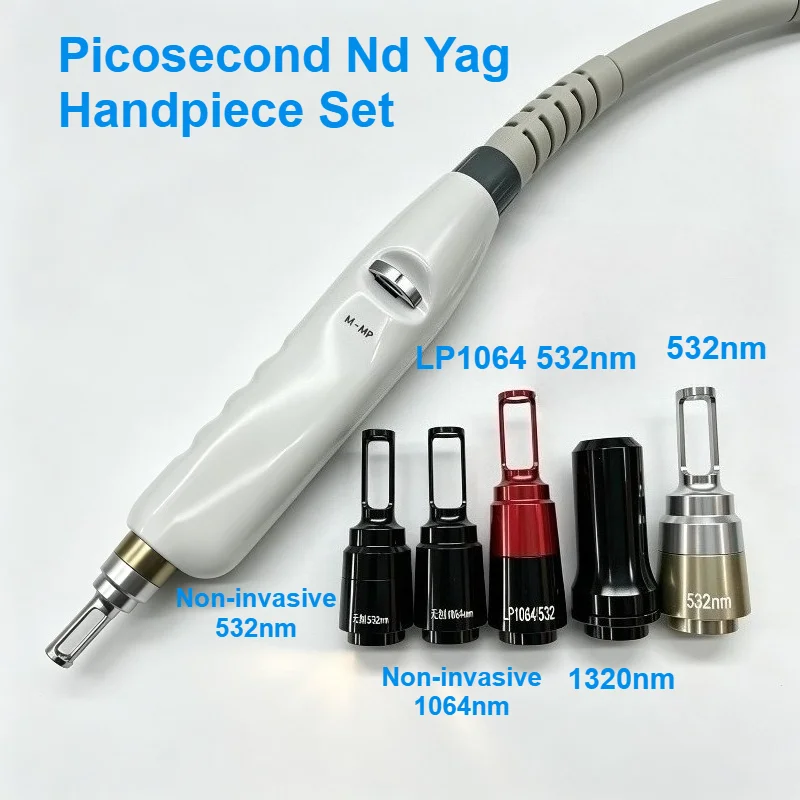 Laser Handle 532 1320 1064nm Picosecond Handpiece Tattoo Eyebrow Pigment Removal Nd Yag Salon Beauty Replacement Spare Part