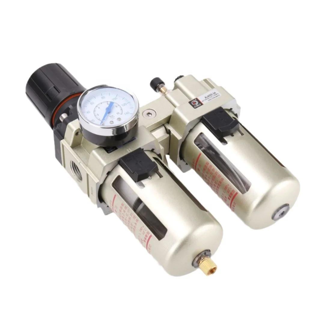 

CHDLT Pneumatic air Source Treatment Unit FRL Combination air Filter Regulator air Pressure Regulator Parts