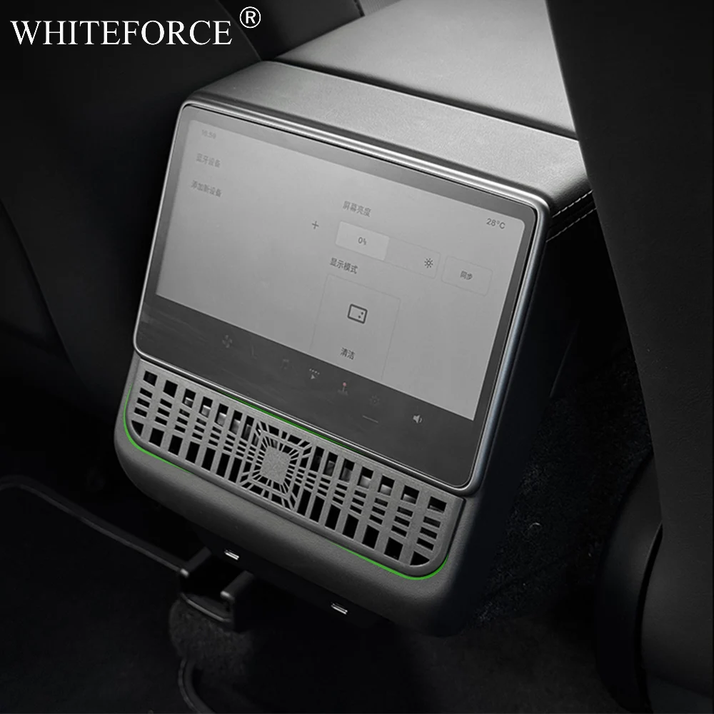 

Для Tesla Model Y Juniper 2025 задняя крышка воздуховыпускного отверстия Model 3 Highland под сиденьем, защитная крышка вентиляционного отверстия, антиблокирующая